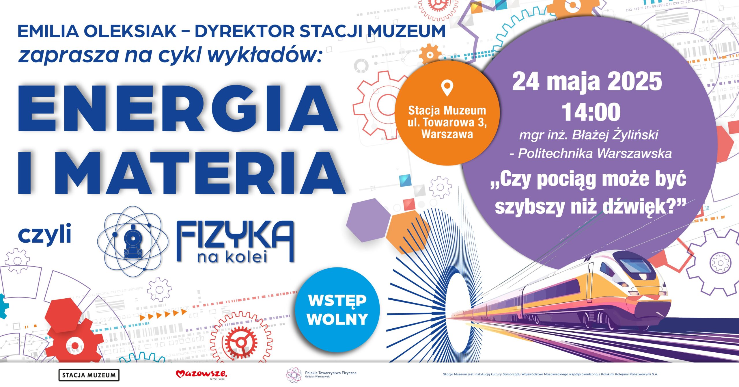 "Czy pociąg może być szybszy niż dźwięk?"