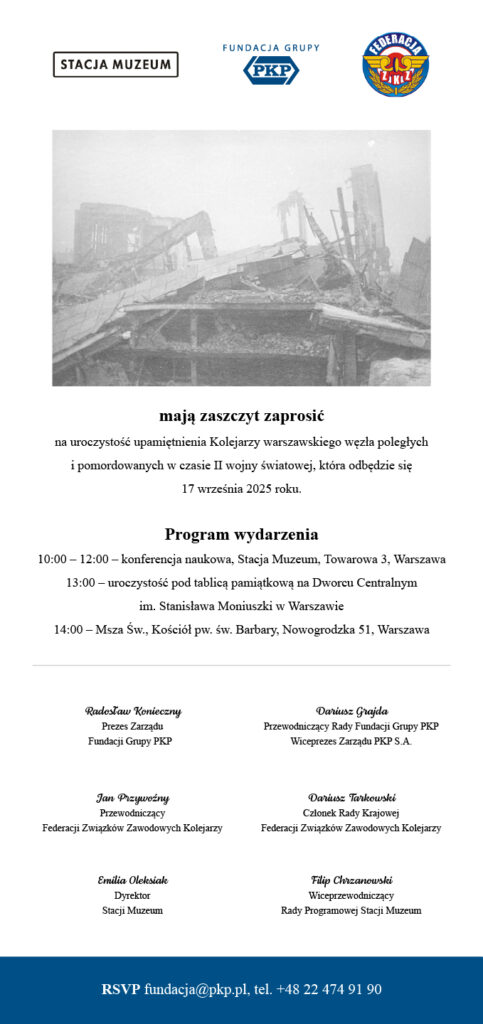 upamiętnienie kolejarzy
